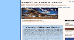 Desktop Screenshot of boonvillechamber.com